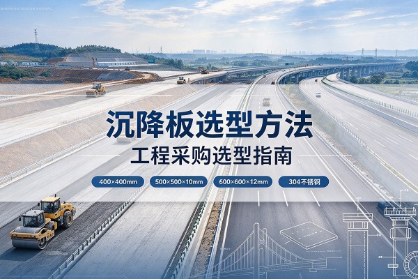 凌源沉降板选择方法
