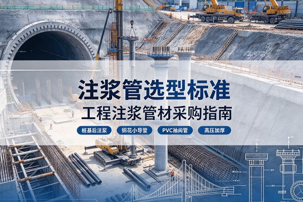 凌源注浆管选型标准