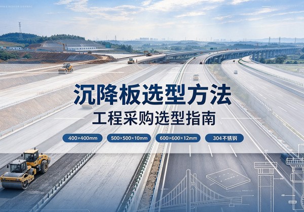 凌源沉降板选择方法