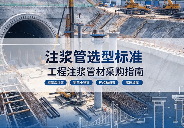 凌源注浆管选型标准